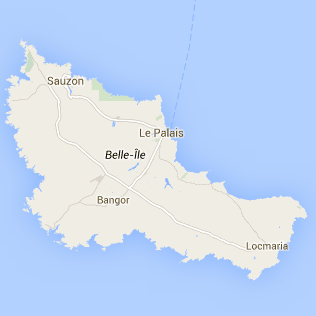 O� est Belle-Ile en France ? D�zoomez pour situer !
